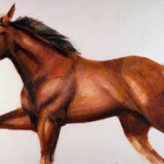 Richard Wills - Brown Horse, Painting
