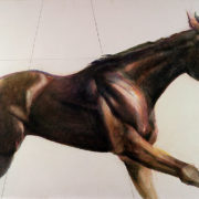 Richard Wills - Dark Horse, Painting