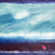 Richard Wills - Blue Abstract, Painting