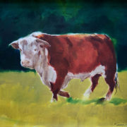 Richard Wills - Bull, Painting