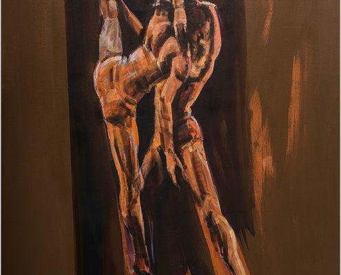 Richard Wills - Dancer's Reflection, Painting