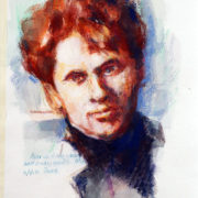 Richard Wills - Dylan Thomas, Painting