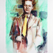 Richard Wills - Dylan Thomas, Painting