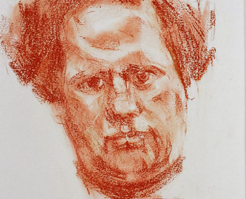 Richard Wills - Dylan Thomas, Painting