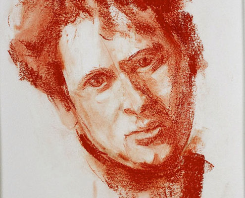 Richard Wills - Dylan Thomas, Painting
