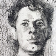 Richard Wills - Dylan Thomas, Charcoal