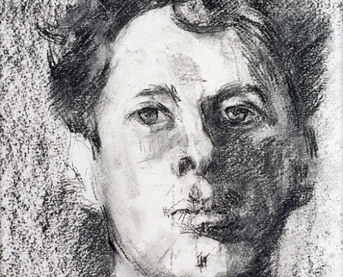 Richard Wills - Dylan Thomas, Charcoal