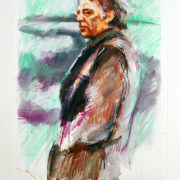 Richard Wills - Richard Burton, Pastels