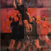 Richard Wills - The Line Out, Painting