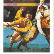 Richard Wills - The Pass, Rugby Print